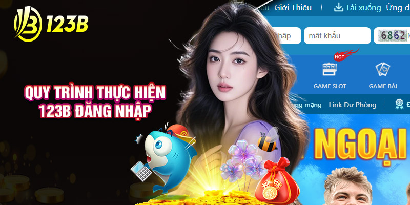 Các bước đăng nhập 123B nhanh chóng nhất