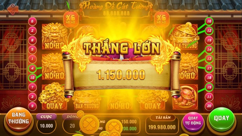 Nội dung khuyến mãi đặc biệt cho sảnh slot 123B